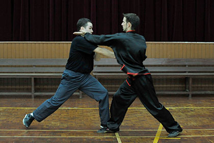 Kung Fu Sparring Sifu Mark