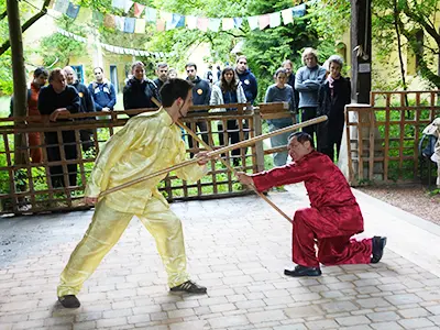 Privates Training mit Kung Fu-Meister